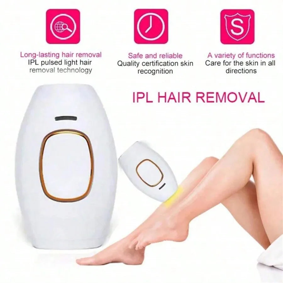 Aura Láser - Depiladora IPL 9999 Flashes Sin Dolor